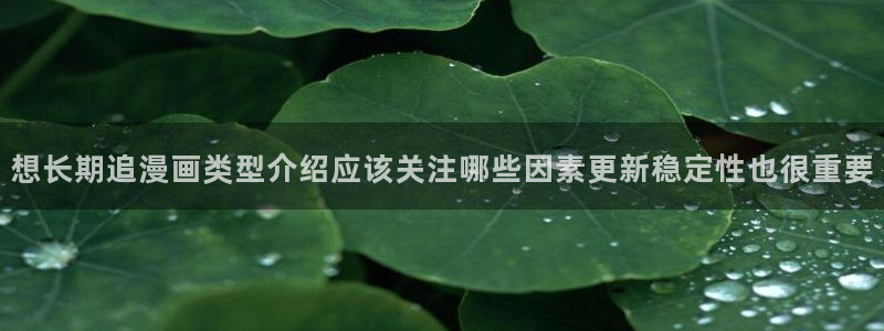 梦漫漫画连载榜：想长期追漫画类型介绍应该关注哪些因素更新稳定性也很重要