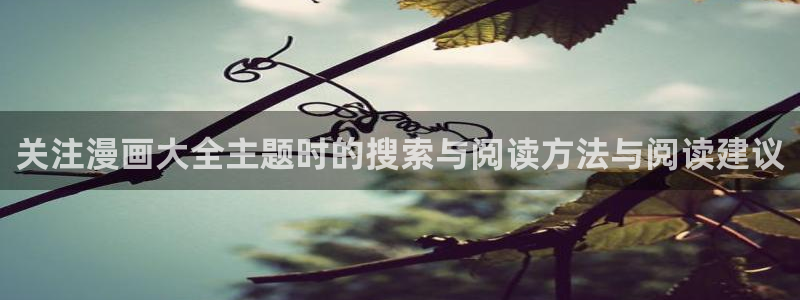 梦漫漫画精选漫画：关注漫画大全主题时的搜索与阅读方法与阅读建议